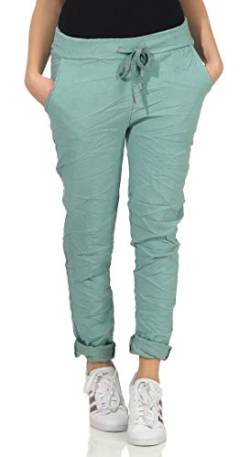 MATY FASHION Damen Hose Stretch Sweatpants Sommer Jogginghose für Freizeit Boyfriend Baggyhose (as3, Numeric, Numeric_42, Numeric_46, Plus, Regular, Petrol) von MATY FASHION