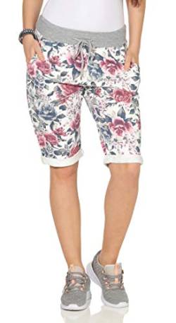 MATY FASHION Damen Sweat Bermuda Sommer Sweatpants Shorts Kurze Hose für Sport und Freizeit 1 (as3, Numeric, Numeric_36, Numeric_40, Regular, Regular, Modell 10) von MATY FASHION