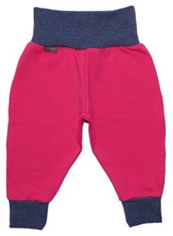 MAUALA Babyhose 50-104 (62, Magenta-Jeansblau) von MAUALA