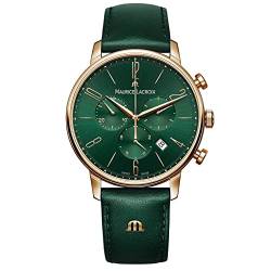 MAURICE LACROIX Men's Green Eliros Chronograph Watch EL1098-PVP01-620-5 von MAURICE LACROIX