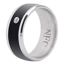 Mavis Laven Intelligenter multifunktionaler NFC-Ring, tragbar, magisch, universal, für Handy, Metall von MAVIS LAVEN