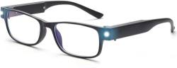 MAVURA LightView LED Lesebrille Lesehilfe Licht Unisex Leselicht, Brille mit Blaulichtfilter Schwarz 1 2 3 Dioptrien von MAVURA