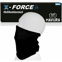 MAVURA Multifunktionstuch X-FORCE Schlauchschal Bandana Halstuch Stirnband Unisex, (Herren Damen Atmungsaktiv Motorrad), Wandern Radfahren Laufen Fahrrad Loop Schal von MAVURA