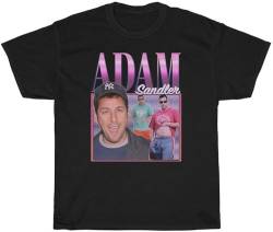 Adam Sandler Retro Shirt Adam Sandler Homage Shirt Adam Sandler Fan Shirt Shirts for Men with Designs Custom Black von MAWU