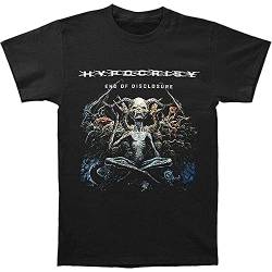 Hypocrisy Men's End of Disclosure T Shirt Black von MAWU