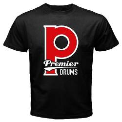 Premier Drums P Badge Logo Heavy Cotton Tee T-Shirt Size von MAWU