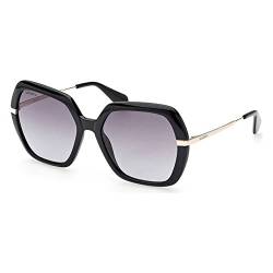 MAX &CO Damen Mo0063 Sonnenbrille, schwarz (Shiny Black), 57/18/140 von MAX &CO