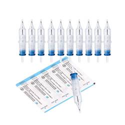 10/20/50 Stk. 1RL Sterile Tattoo Cartridge Nadeln Round Liner Tattoo Rotary Pen Supplies,0.25mm 08,50pcs 1RL von MAXS