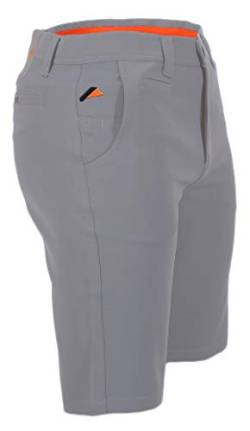 MAXX Golf Bermuda Jungen mit verstellbarem Bund (grau, 140) von MAXX Fashion