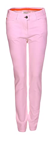 MAXX Golf Hose Mädchen mit verstellbaren Bund (rosa, 152) von MAXX Fashion