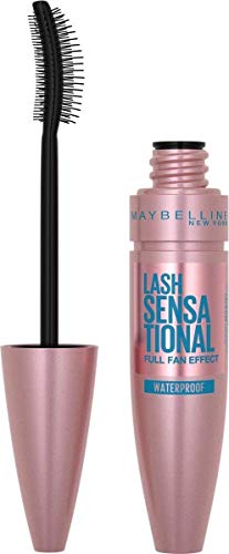 3 x Maybelline Lash Sensational Full Fan Effect Mascara Black Waterproof 9.5ml von MAYBELLINE