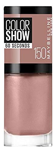 Gemey Maybelline Colorshow – Nagellack -150 Mauve Kiss. - Taupe von MAYBELLINE