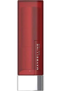 Maybelline New York Make-Up Lippenstift Color Sensational Creamy Mattes Lipstick Daring Ruby/Sanftes Rot mit mattierendem Finish, 1 x 5 g von MAYBELLINE