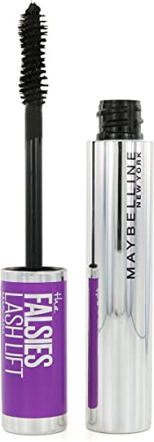 Maybelline New York Mascara mit Falsche-Wimpern-Effekt, Falsies Lash Lift, 01 Black, 9,6 ml von MAYBELLINE