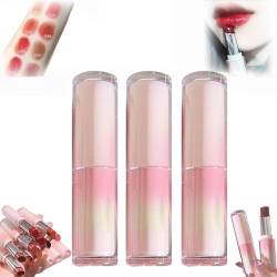 Herorange Lipstick, Herorange Lip,Herorange Jelly Lipstick,Long Lasting Jelly Lip Gloss Waterproof Non-Sticky Cup,Moisturise and Lighten Lip Lines,Lip Tint Hydrating (02+04+06) von MAYNUO