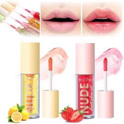 Veliria Pheromone Lip Gloss,Pheromone-Infused Arousal Gloss,Magic Color Changing Lip Oil,Fruit Flavoured Long Lasting Nutritious Moisturizer Lip Balm Lips (02+03) von MAYNUO