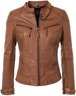 MAZE Damen Lederjacke 31Ryana Cognac 3XL von MAZE