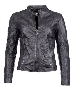 MAZE Damen Lederjacke Marcie Grau 3XL von MAZE