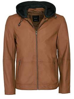 MAZE Herren Lederjacke 42020525 Cognac 3XL von MAZE