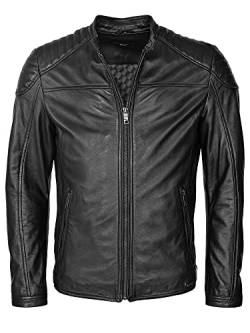 MAZE Herren Lederjacke 4202243 Black S von MAZE