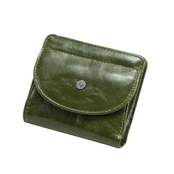 MBACODAI Leder Mode Kleine Brieftasche Frauen Weibliche Geldbörse Kurze Kartenhalter Geldbörsen for Frauen (Color : 7) von MBACODAI
