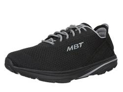 MBT Damen Sneaker GADI LACE UP W, Frauen Schnürschuhe,Level 1,Freizeitschuhe,Schnuerschuhe,Schnuerer,straßenschuhe,lace-up,Schwarz (All Black),42.5 EU / 8 UK von MBT