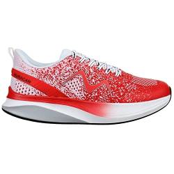 MBT Damen Sportschuhe Huracan 3000 LACE UP W White/MBT red weiß rot - 43.5/11.0 von MBT