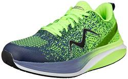 MBT Herren Sportschuhe HURACAN-3000 LACE UP M, Männer Funktionsschuhe, Halbschuhe Gesundheitsschuhe,Lime GRN/Blue Indigo,10.5 US, 9.5 UK von MBT