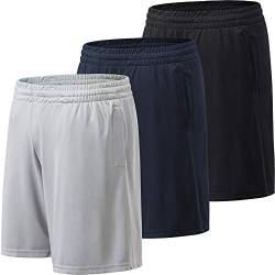 MCPORO Herren Sport-Shorts mit Taschen, schnelltrocknend, Sportbekleidung für Fitnessstudio, Workout - - X-Groß von MCPORO