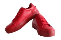 MCS Baha Comfort Sneakers (Red, EU Schuhgrößensystem, Jugendliche, Damen, Numerisch, M, 38) von MCS Baha