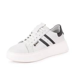 MCS Baha Qualität Sneakers (White Darker Gray Line, EU Schuhgrößensystem, Jugendliche, Damen, Numerisch, M, 41) von MCS Baha