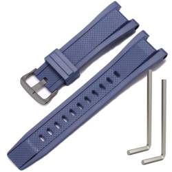 MCXGL Armband aus Kunstharz, kompatibel mit Casio GST-210, GST-W110, GST-W100, GST-S110, GST-S100, GST-B100, GST-S300, Ersatz-Uhrenarmband, 21 mm von MCXGL