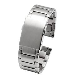 22mm 24mm 26mm 28mm 30mm Edelstahl Watch Strap Compatible With Diesel for DZ4316 DZ7395 DZ7305. Männer metall feste armband band armband (Color : A Silver, Size : 30mm) von MDATT