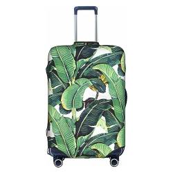 MDATT Personalisierte Gepäckabdeckung, Koffer-Schutz, passend für 45,7-81,3 cm Gepäck für Reisen, Sommer, Strand, Urlaub, 5ydvol-500-B3412f5194c94c63453994fa31b1f, weiß, L von MDATT