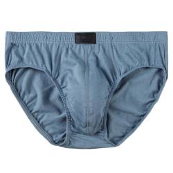 L-8XL Groß & Groß Mid-Rise Slip Aus Stretch-Baumwolle, Feuchtigkeitsableitende Unterwäsche für Männer mit Konturbeutel, 3er-Pack (Color : Green, Size : 6XL) von MECKOZ