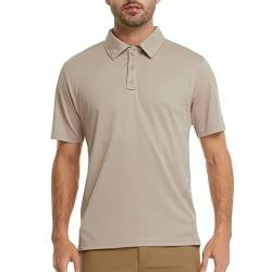 MEETWEE Poloshirt Herren Kurzarm,Herren Golf Polohemd Schnelltrocknend Atmungsaktiv Sport Outdoor Shirts für Golf Tennis-Fit Polo von MEETWEE