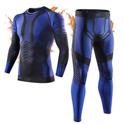 MEETYOO Herren U12 DE Base Layer Set, Blau, M von MEETYOO