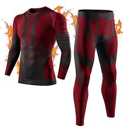 MEETYOO Herren U12 DE Base Layer Set, Rot, XXL von MEETYOO