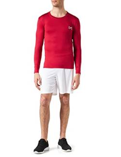 MEETYOO Herren U6t Shirt, Rot-1, S EU von MEETYOO