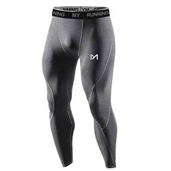 MEETYOO Kompressionshose Herren, Sport Leggings Atmungsaktiv Fitness Strumpfhosen Funktionswäsche Pants Unterhose Lang für Laufen Wandern Radfahren von MEETYOO