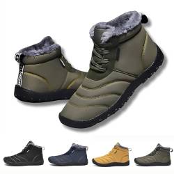 MEIION Outdoor Winter pro 2.0 wasserfeste barfuBschuhe,Wasserdicht Barfuss Schuhe,Warm Winterschuhe gefüttert Barefoot für Damen Herren Unisex von MEIION