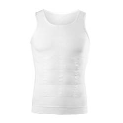 MEIION modelexa Körperformendes Unterhemd Herren Kompressions-Tanktop - Bodyshaper, Bauchweg, Sport Fitness, figurformendes Unterhemd 1 Stück von MEIION