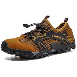 draussenfeet Herren Barfußschuhe Männer Wasser Turnschuhe rutschfest Wandern Klettern Aqua Schuhe Strand Barfuß Upstream Schuhe Seaside Schuhe von MEIION