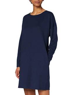 MERAKI Damen Midi-Pulloverkleid, Dunkles Marineblau, 38 von MERAKI