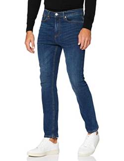 MERAKI Herren Skinny Jeans, Indigo, 34W / 32L von MERAKI