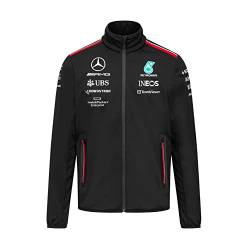 MERCEDES AMG PETRONAS Formula One Team - 2023 Team Softshelljacke - Schwarz - Männer - Größe: L von MERCEDES AMG PETRONAS