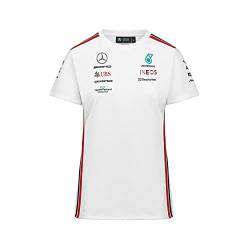 MERCEDES AMG PETRONAS Formula One Team - Damen-Team-T-Shirt 2023 - Weiß - Größe: S von MERCEDES AMG PETRONAS