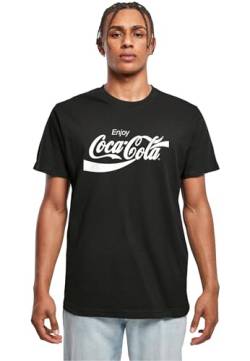 MERCHCODE Herren Coca Cola Logo Tee 5XL Black von MERCHCODE
