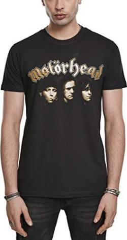 MERCHCODE Herren MC503-Motörhead Band Tee T-Shirt, Schwarz (Black 00007), M von MERCHCODE