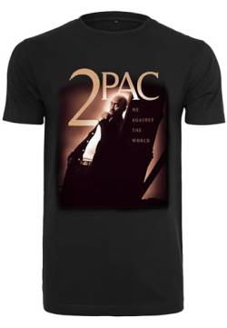 Mister Tee Herren Tupac Me Against The World Cover Tee 5XL Black von MERCHCODE